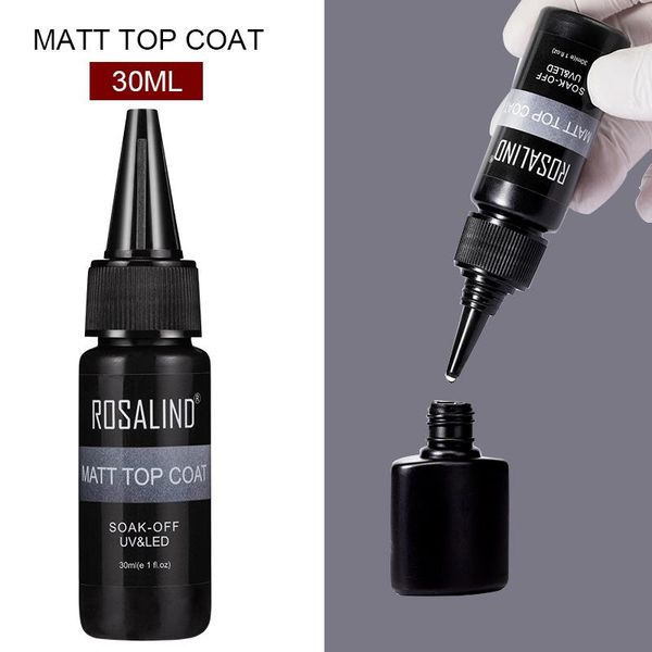 

nail gel 1 pcs rosalind japanese frosted sealing oils matte mist uv non-reflective functional adhesive, Red;pink