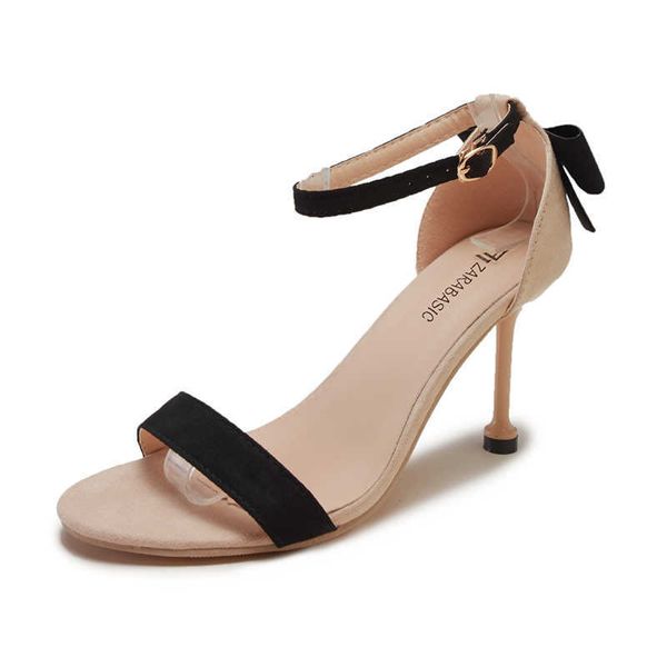 

slippers dust mode in crooked women summer sandals open fingers high heel shoes casual job office ladies shoe fihj, Black