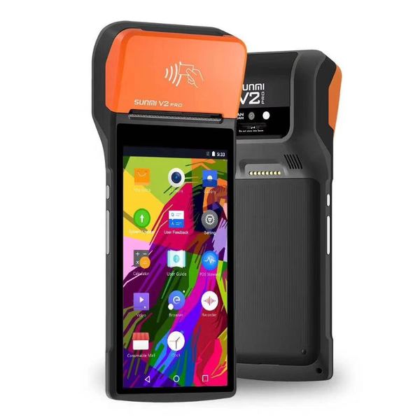 Terminale SUNMI V2 Pro 2+16G PDA portatile Stampante di fatturazione wireless Android SISTEMA WIFI 4G tutto in un registratore di cassa