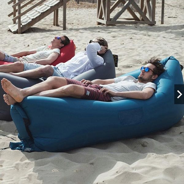 

inflatable sofa lazy sofa camping picnic essential beach floating bed beach chair outdoor equipment