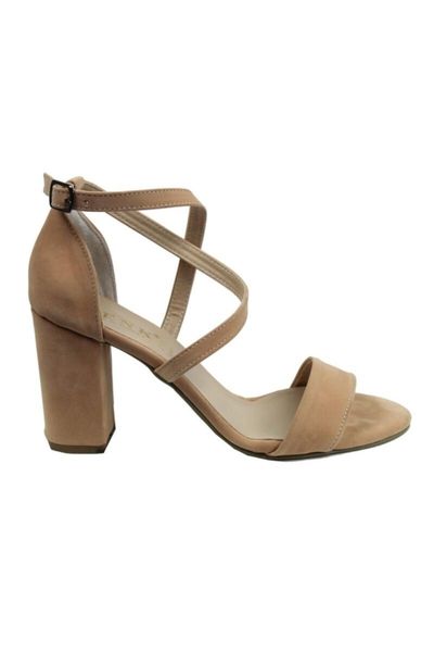 

sandals women powder suede, Black