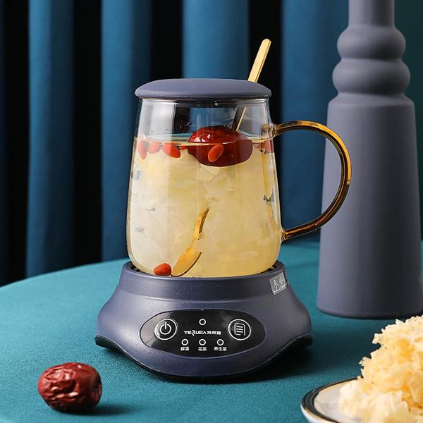 

electric kettles 400ml kettle glass stew cup health preserving pot multifunctional teapot tea maker slow cooker boiled water 220v