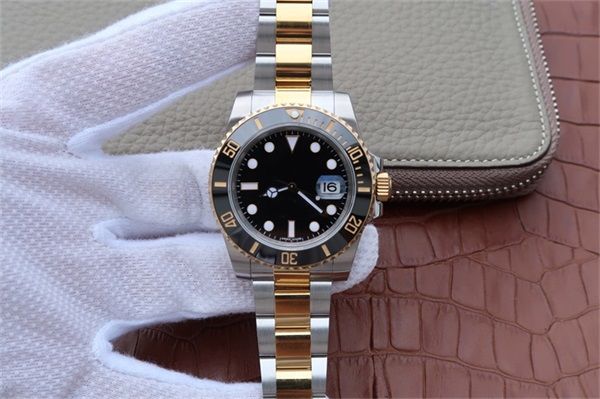 

luxury mens watches sbb factory v5 ultimate version automatic mechanical movement 116613 116613lb 18k gold stainless steel strap, Slivery;brown