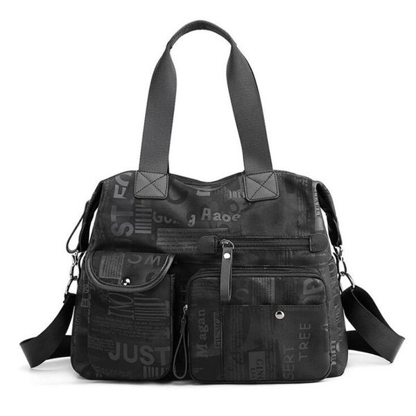 

evening bags trend summer print shoulder bag messenger pack women female large oxford crossbody handle tote hand bolsa feminina