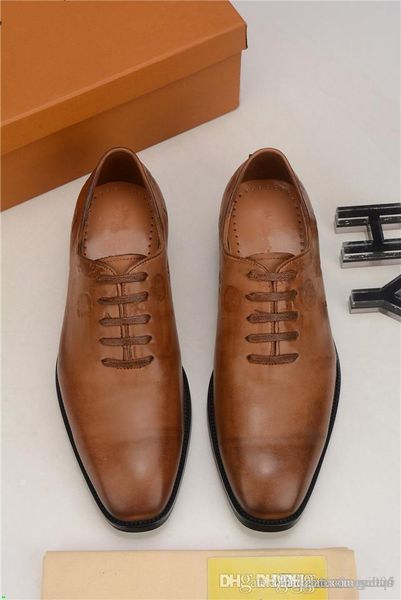 

a2 formal shoes men classic patent leather wedding shoes men office coiffeur moda italiana men designeer dress shoes leather erkek 33, Black