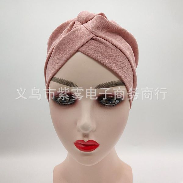 

beanies 2022 turban bamboo linen muslim hat ethnic toque robe africaine