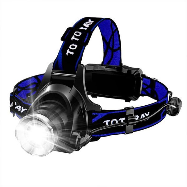 

headlamps outdoor glare headlamp rechargeable focusing waterproof hard hat light for camping hiking riding fishing