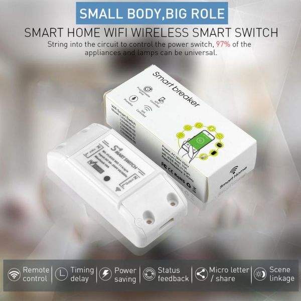 

wifi smart switch multi-function tuya smart wifi light switch breaker remote control home automation