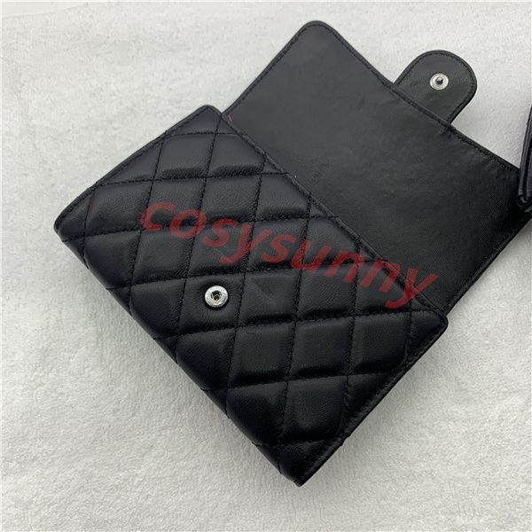 

2021 women's luxury design wallet brand leather wallet cardholder large capacity wallet, Red;black