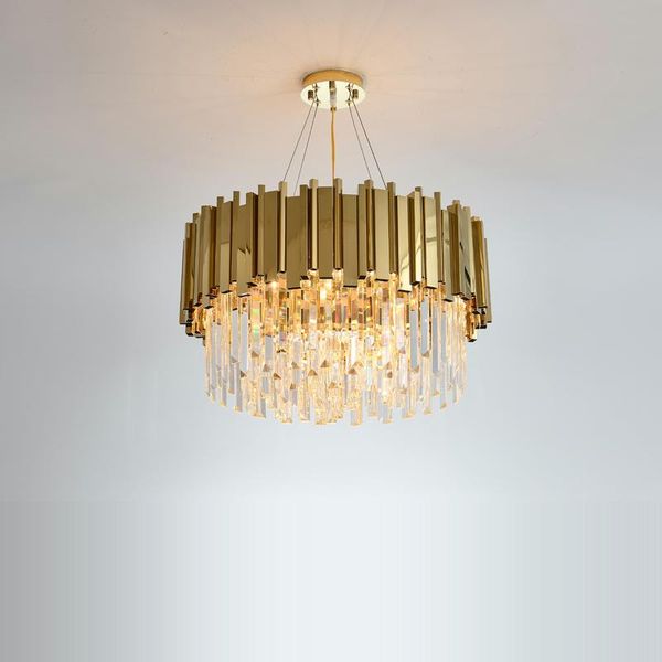 

chandeliers gold silver black crystal designer led hanging lamps chandelier lighting lustre suspension luminaire lampen for foyer
