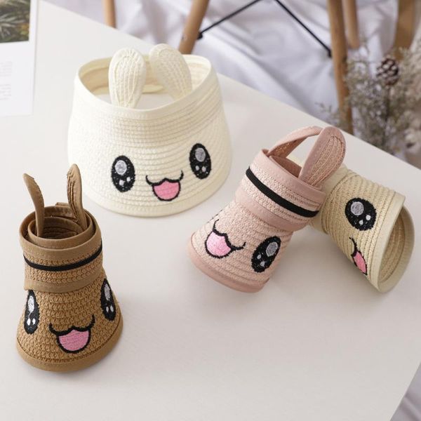 

cloches baby girl straw cap for boy kids fishermen hats 4 color ess sun hat selling summer uv protection children basin