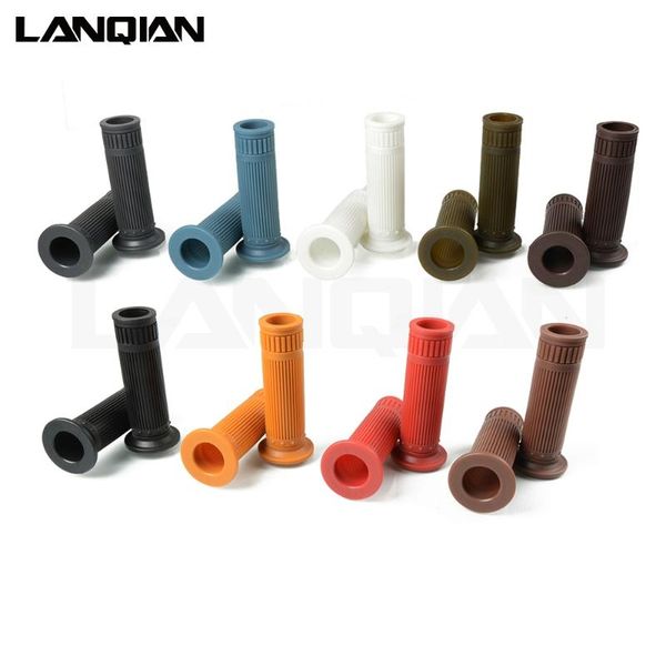 

handlebars 1 pair of 25mm 28mm rubber antiskid hand grips motorcycle handlebar bar end accessories universal