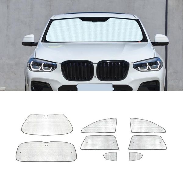 

car sunshade for x4 g02 2021-2021 automobile cover windshield protector front side window sun block uv protection curtain