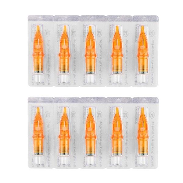 

tattoo needles cartridges disposable 10pcs needle 7rl tools kit supplies for microblading machine
