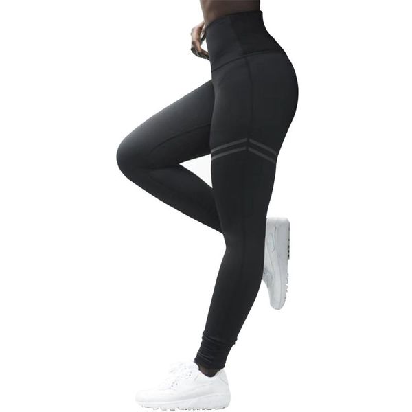 

women gym solid training soft push up slim high waist yoga pants straight fashion outdoor sport long elastic, White;red