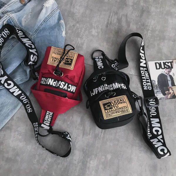 

hbp fashion mini leisure student men's chest women's mobile phone pocket nylon new versatile shoulder bag