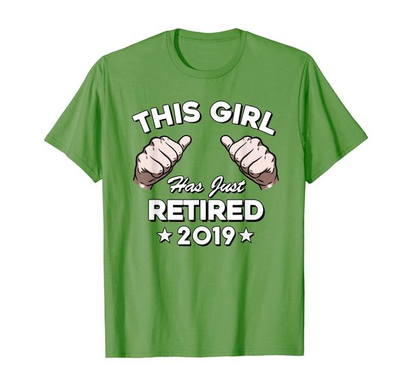 

retirement t shirt retired this girl 2019 thumbs image gifts, White;black