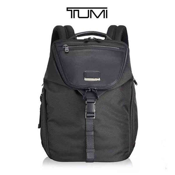 

tumi tuming alpha bravo ballistic nylon with leather backpack business leisure computer bag 232683d