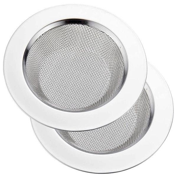 

bath accessory set kitchen sink filter, stainless steel, drain filter,2 pieces