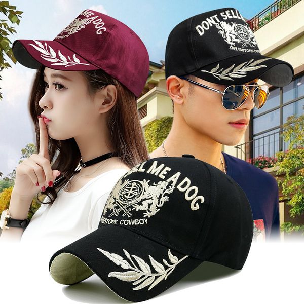

star spring summer korean wheat embroidery baseball outdoor sports sun hat and women's cap, Blue;gray