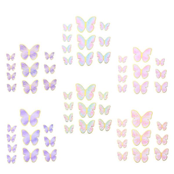 

other festive & party supplies 6 sets birthday design cake decorations cupcake ers