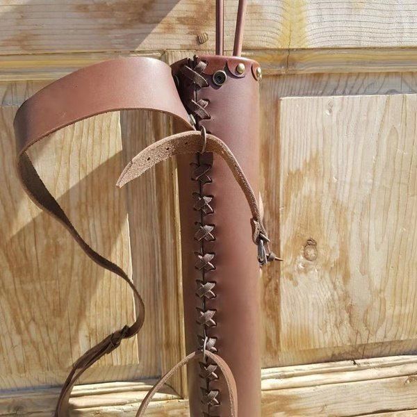 

leather accessories medieval men's adjustable archery