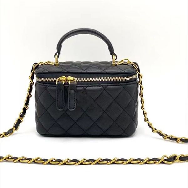 

lingge box bag new fashion girl xia unique exquisite hand single shoulder messenger