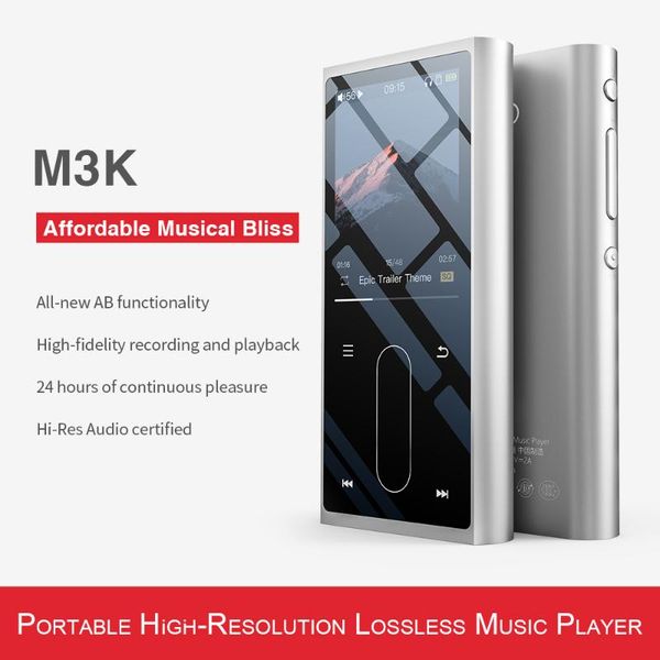 

& mp4 players fiio refurbished m3k hifi hi-res music player mp3 flac sport digital audio ak4376a dac 24bit 192khz recoder