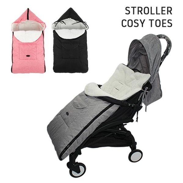 

stroller parts & accessories baby sleeping bag winter windproof thick sleep sacks for infant wheelchair envelopes borns cocoon