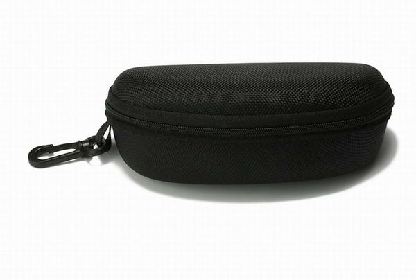 

zipper black hard sunglasses case box protection glasses eyewear case