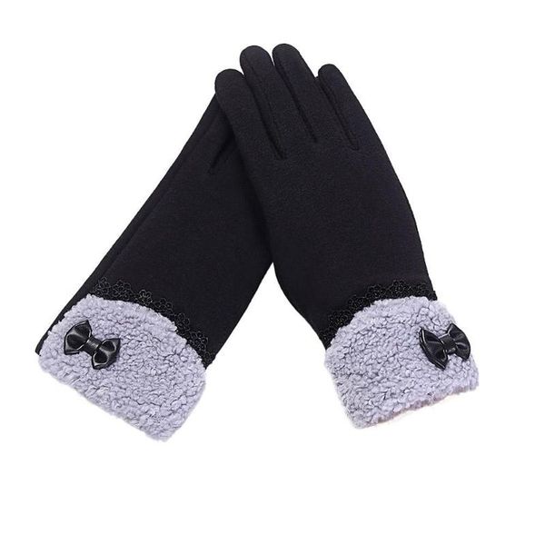 

fingerless gloves women men touch screen winter autumn warm wrist mittens smart texting, Blue;gray
