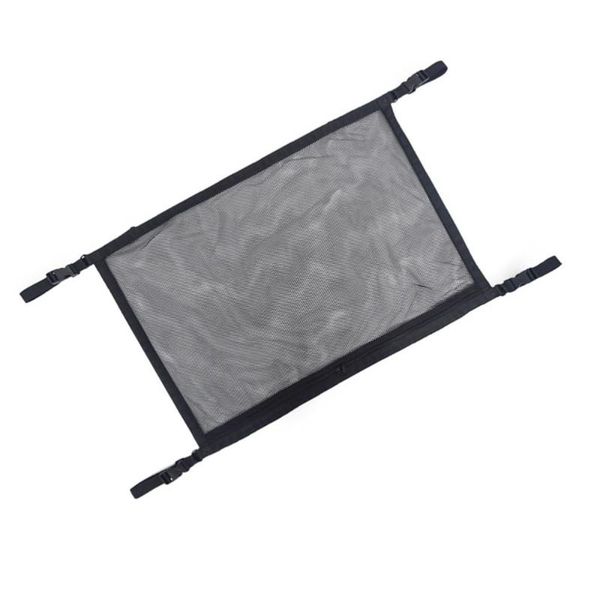 

car organizer ceiling storage net roof interior black bag sundries