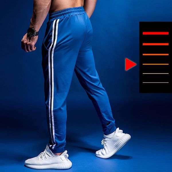 

autumn men jogging pants sportswear sports pants men's running swearing jogging sport pants with pockets, White;black