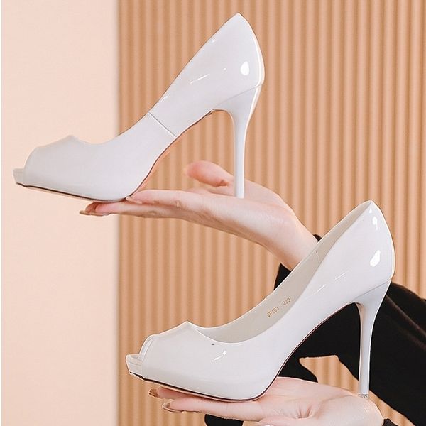 

dress shoes sapatos femininos de 10cm, novos sapatos da moda para mulheres, feito em couro artificial, tamanho pequeno, k0025, primavera e o, Black