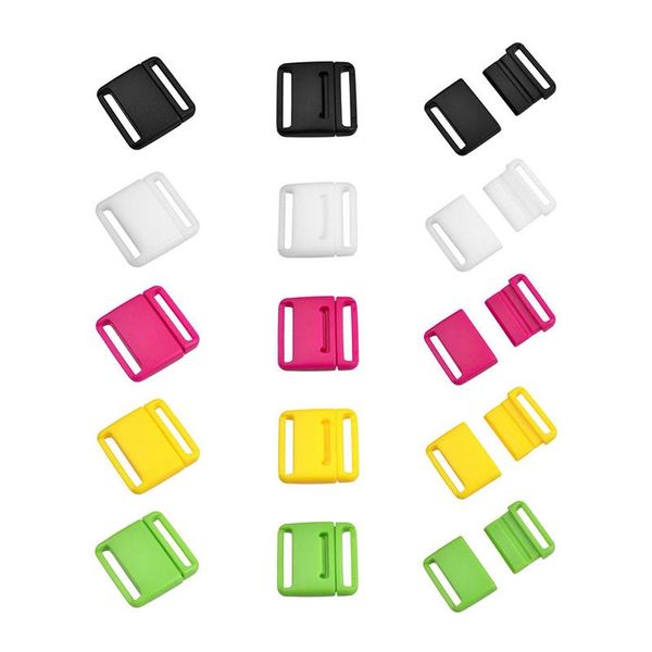 

outdoor gadgets yougle 50pcs/lot toy parts plastic buckles backpack flat buckle for 20mm ribbon