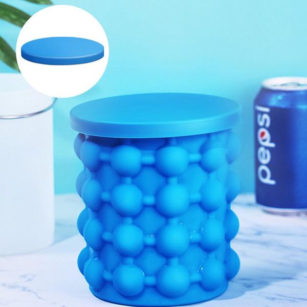 

ice buckets and coolers silicone bucket wine cooler cube maker beer cabinet space saving kitchen tools drinking whiskey e c1158 d