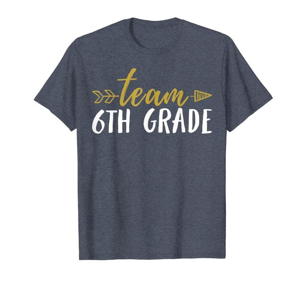 

Team 6th Grade T Shirt Sixth Teacher Student Arrow, Mainly pictures