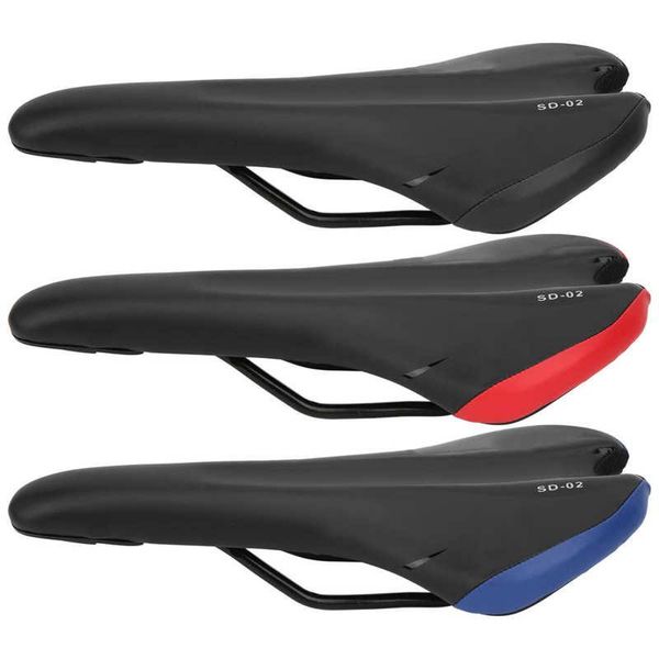 

bike saddles pu material breathable bicycle soft seat cushion universal mountain/road saddle comfortable racing cover