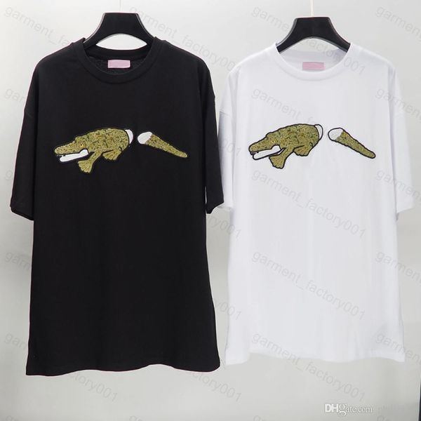 

21ss designer of luxury white pa t-shirt brand bear angels t shirt clothing spray letter short sleeve spring summer tide men and women tee