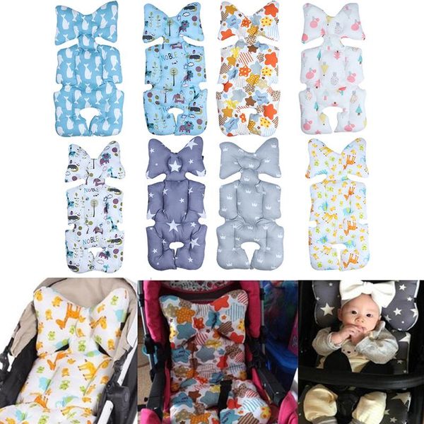 

stroller parts & accessories 1 pc baby liner car seat cushion cotton pad infant child cart mattress mat kids carriage