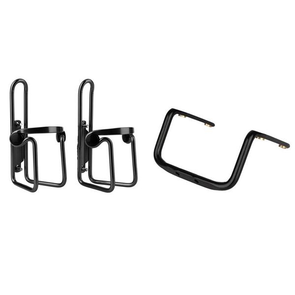 

water bottles & cages bicycle cycling seat bottle holder rack converter adapter cage, double bead aluminum alloy