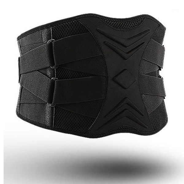 

waist support belt strong lower back brace corset trainer sweat slim for sports sports1, Black;gray