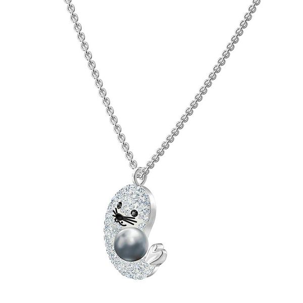 

chains polar cute dot online exclusive female necklace, Silver