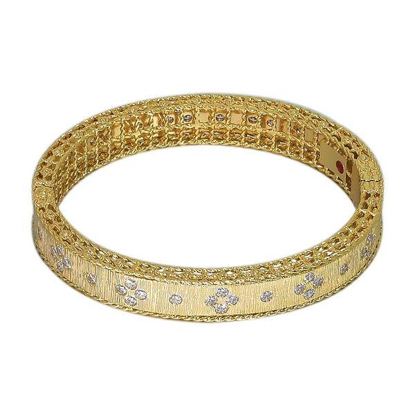 

bangle trendy coming cuff bangles with stone crystal for women couple female ladies yellow gold color charm bracelets, Black