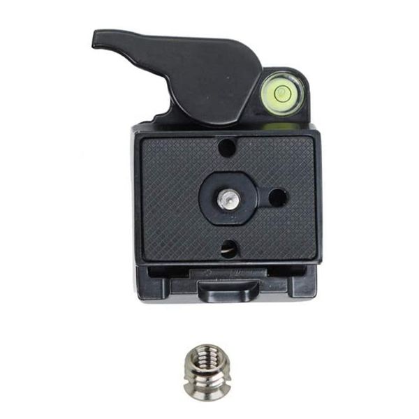 

tripod heads 323 rc2 quick release plate adapter, rapid connect adapter for manfrotto monopod, tripod, or other ball head and