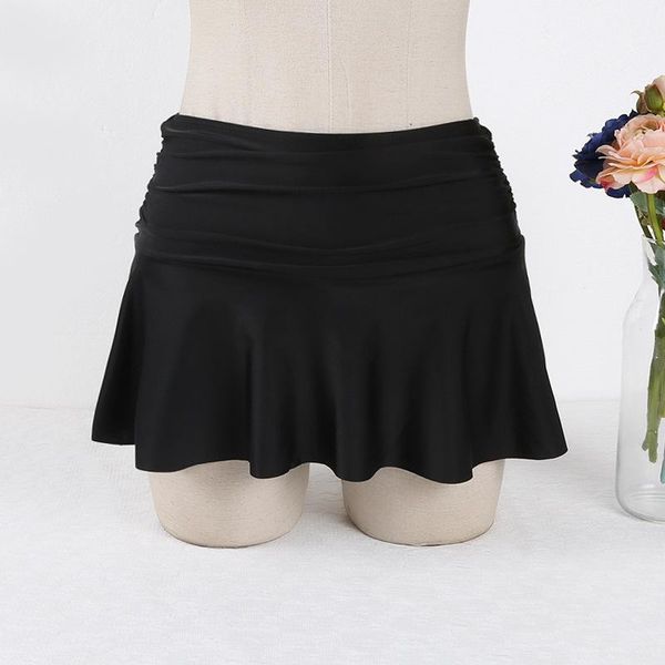 

high waist wrap skirt women's bikini swimming dress swimsuit female short skirt separate conservative swim trunks