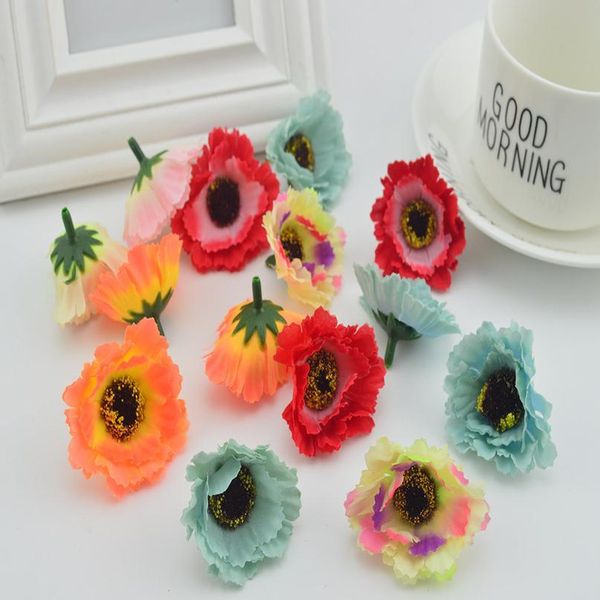

20pcs silk gerbera stamen christmas decorations for home wedding fake sunflower scrapbooking diy wreath artificial jlltmu