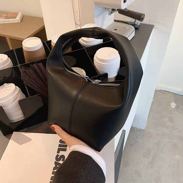 

2020 new fashion mini bucket korean designer dumpling shape handbag