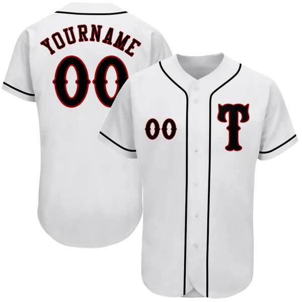 

custom white black-red-546545 authentic baseball jersey, Blue;black