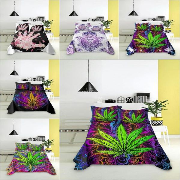 

sheets & sets magic leave bedding sheet fantasy flat with case queen king bedclothes for adults kids home textile